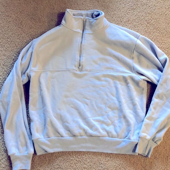 Brandy Melville Tops - Brandy Blue Quarter Zip